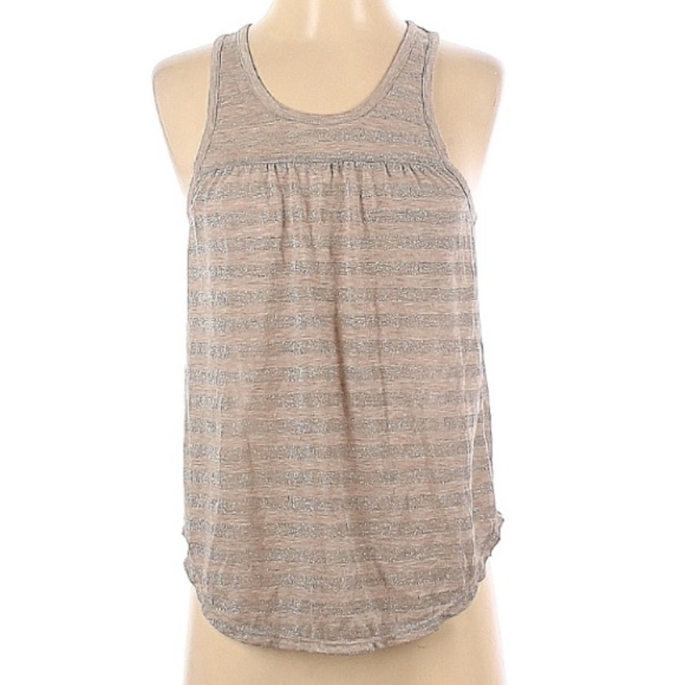 American Eagle outfitters AEO straight metallic tank top women’s xs